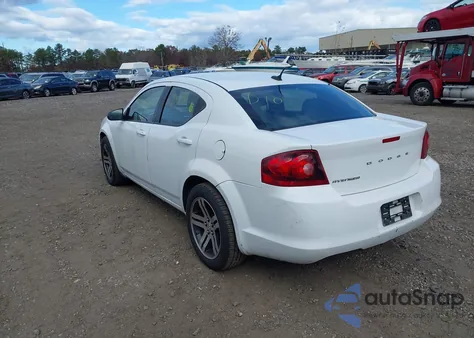 2014 Dodge Avenger Se from USA, damaged, VIN 1C3CDZAB7EN125677